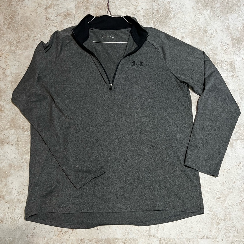 Long sleeve pullover w/zipper